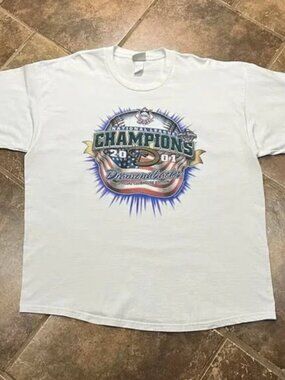 Vintage 2001 Arizona Baseball Champions T-shirt - Retro National League Fan Tee